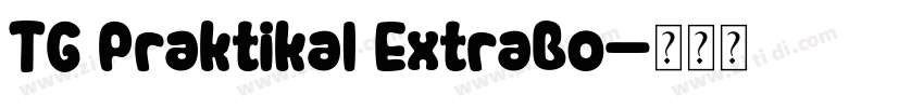 TG Praktikal ExtraBo字体转换